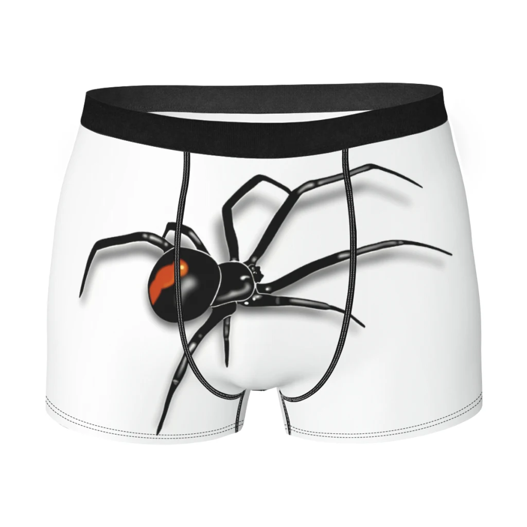 

Трусы-боксеры Spider Black Spider мужские, хлопковые трусы, вентилируемые шорты, нижнее белье