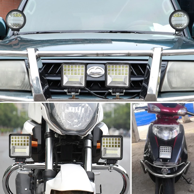 4-дюймовый автомобильный прожектор светодиодный рабочий свет бампер крыша лампа