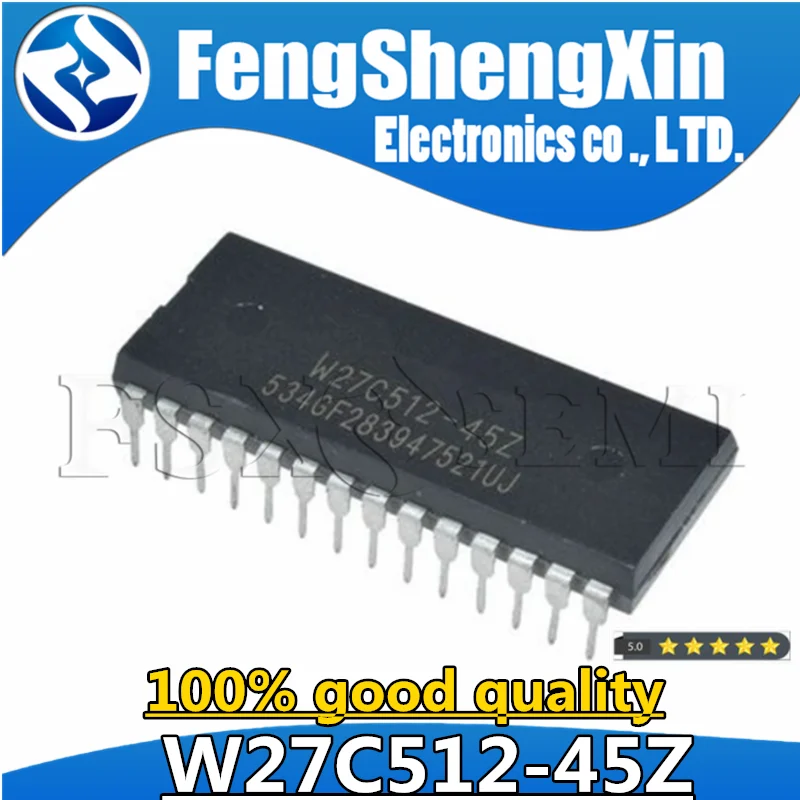

1pcs W27C512-45Z DIP-28 W27C512 W27C51-45 EPROM IC