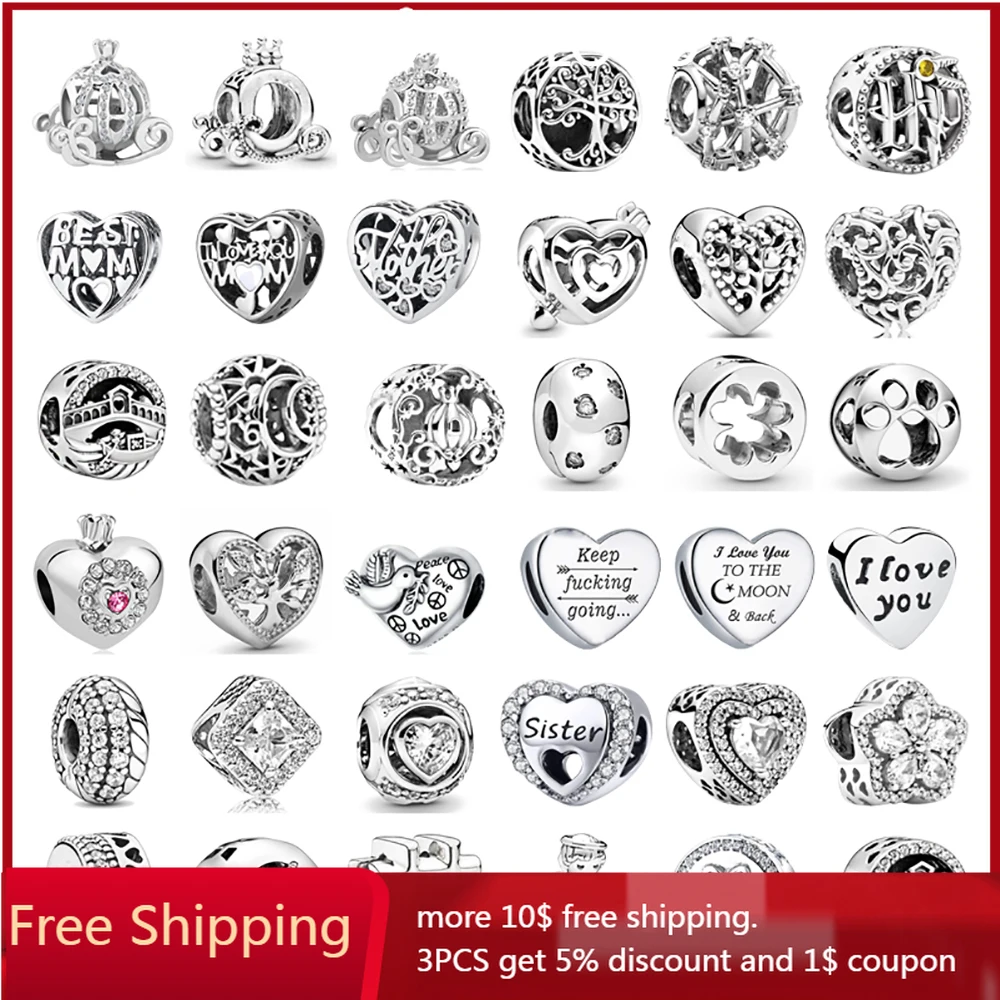 Оригинальный браслет Pandora с подвесками в виде короны и тыквы |