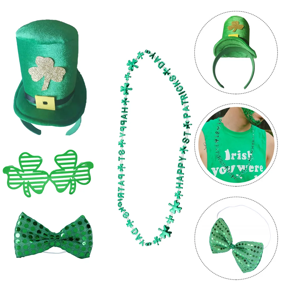 

Cosplay Costume Hat Party Props Clothing St Patrick's Day Costumes Plastic Creative Supplies