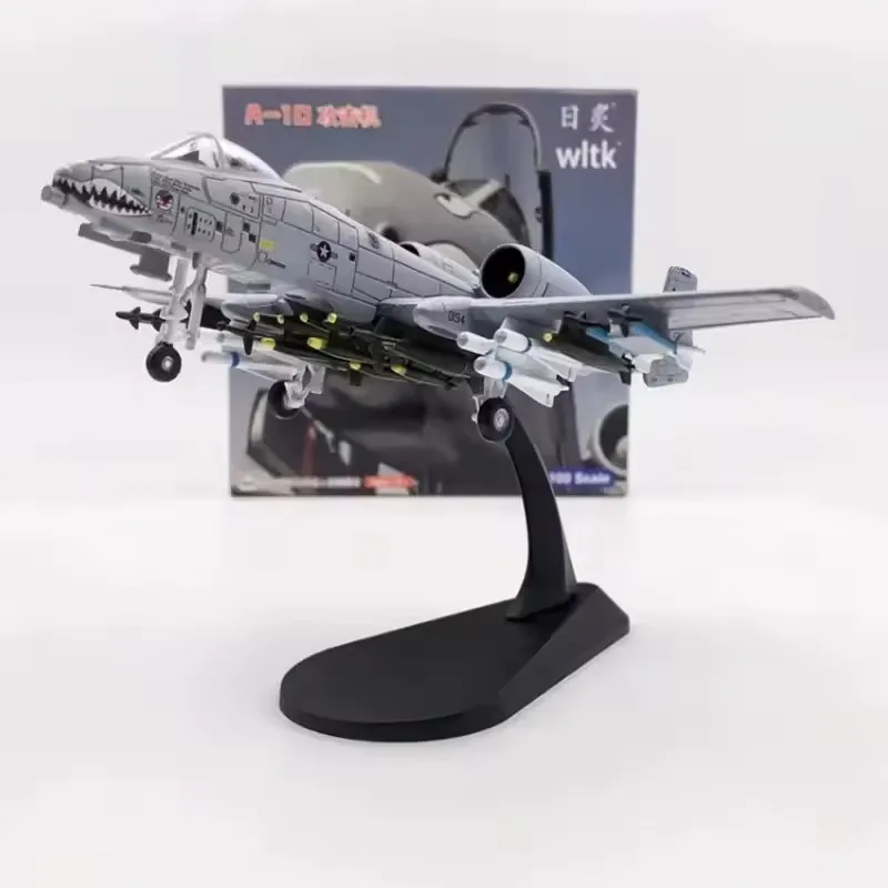 Новинка 2023 года: 100 масштаб Shark USAF A-10A литая под давлением металлическая модель