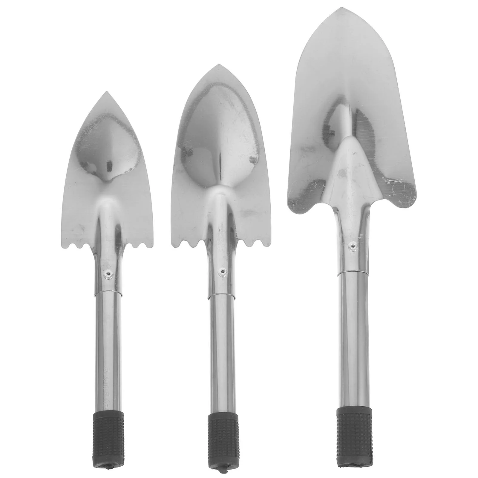 

3 Pcs Portable Stainless Steel Garden Home Tools Trowel Soil Excavation Small Shovels Gardening