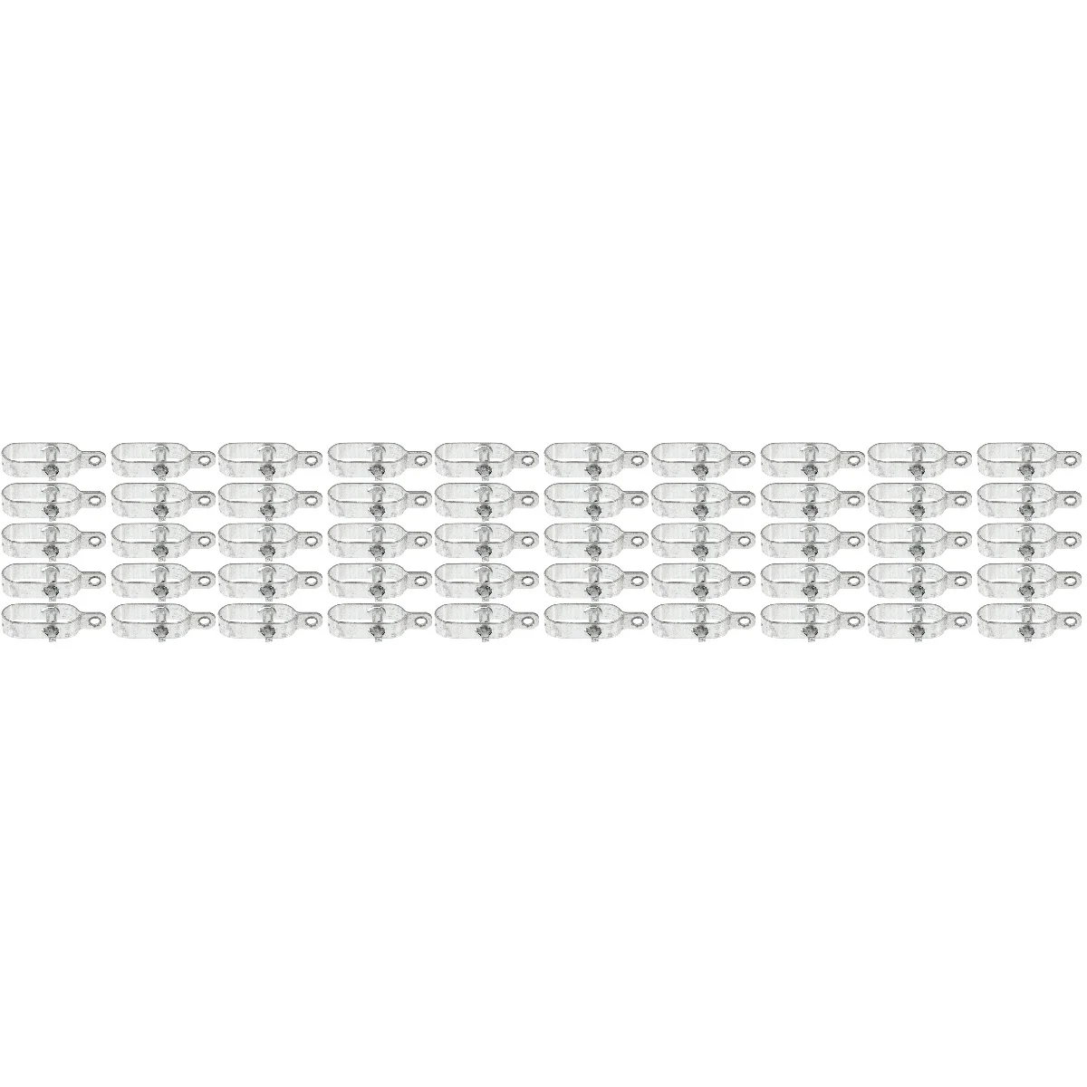 

50 pcs Rope Tensioner Wire Tool Cable Tensioner Wire Rope Tightener Tightener Heavy Duty Iron Wire Tighteners