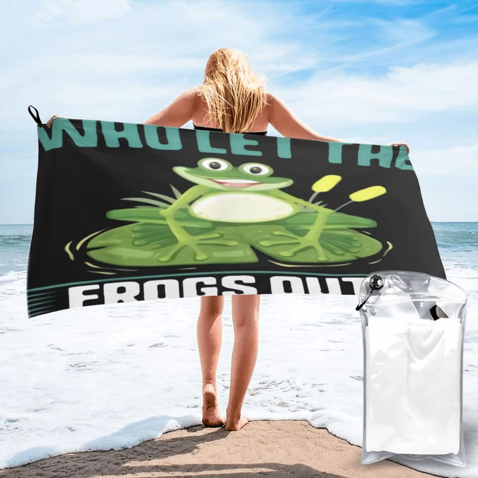 

Пляжное полотенце с принтом лягушки, Пасхи, еврейских евреев, пляжное полотенце для лица, кухонное полотенце для кухни, полотенце для рук, пл...