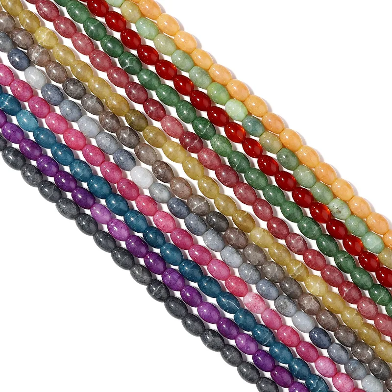 

8x11 мм стеклянные бусины, приблизительно 38 шт., апертура 1,5 мм, несколько цветов для ожерелья, браслета, самостоятельного изготовления ювелир...