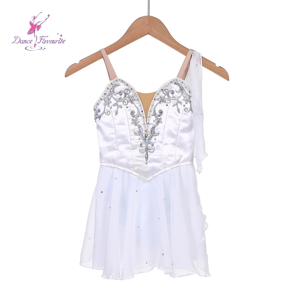 B25047 Дети Девушки Женщины Взрослые Купидон Талисман Одежда для выступлений Белые