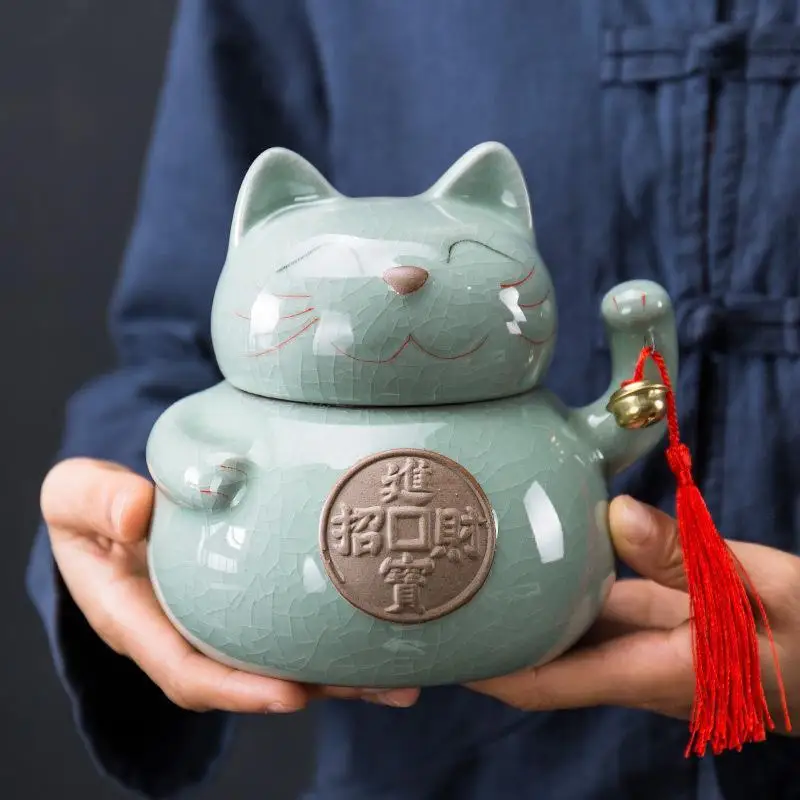 Чайный горшок Zhaocai Maoge керамический герметичный большая грубая керамика Ru для