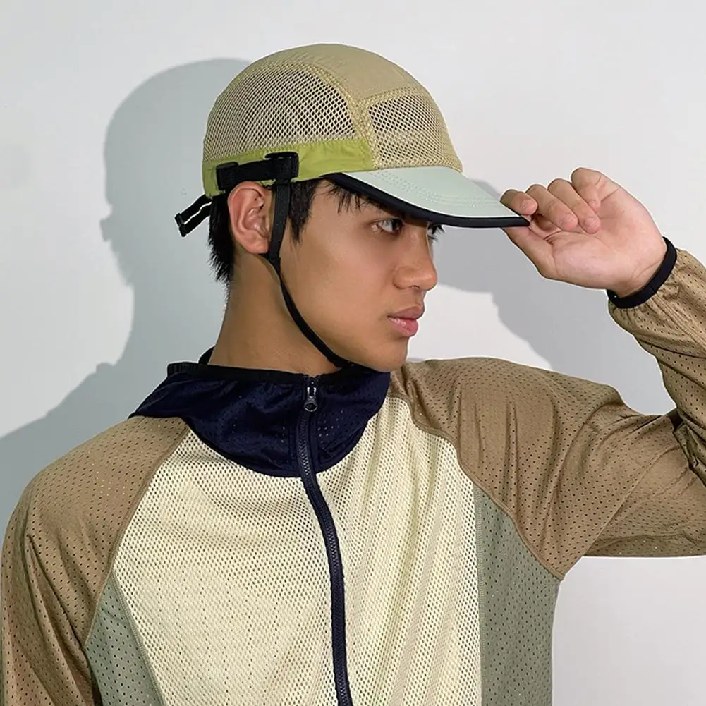 Осенне-зимняя мужская и женская универсальная уличная сетчатая защитная шапка с