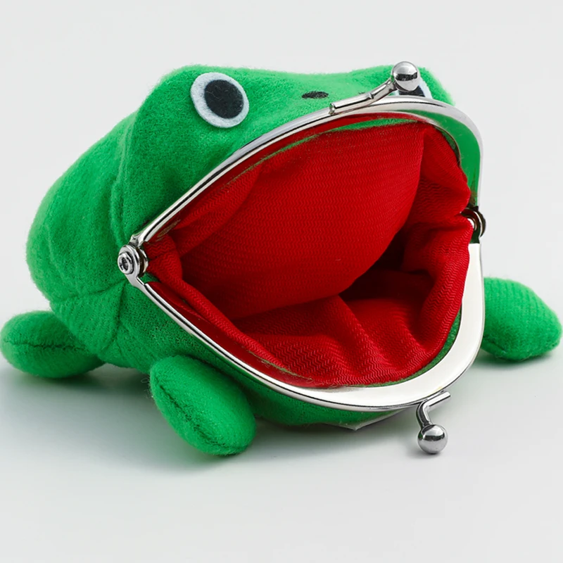 

Monederos Anime Frog Wallets Women Coin Purse Casual Credit Card Holder Cloth Small Money Wallet Carteras Purses for Women