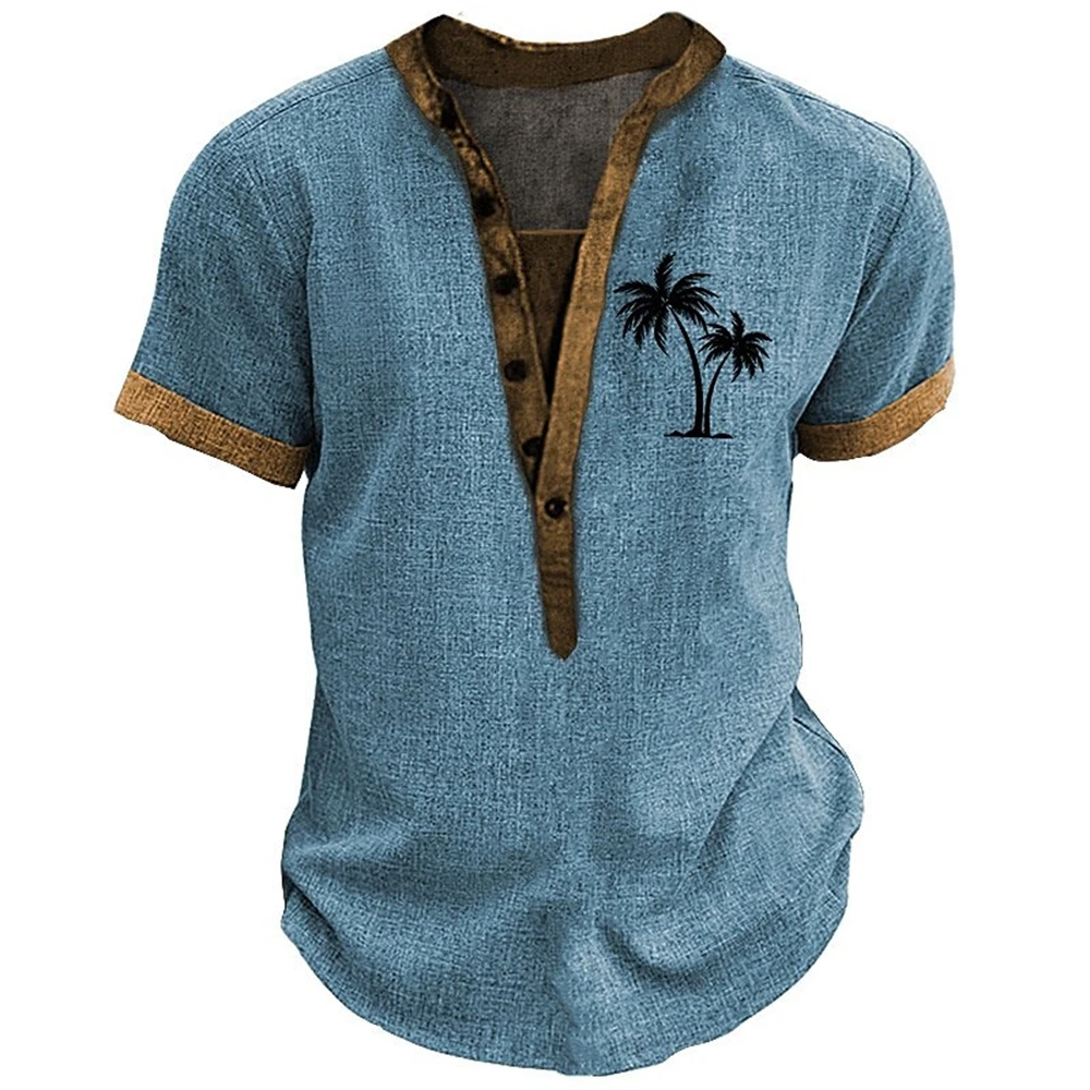 Рисунок 3 - Футболка мужская оверсайз с принтом листьев