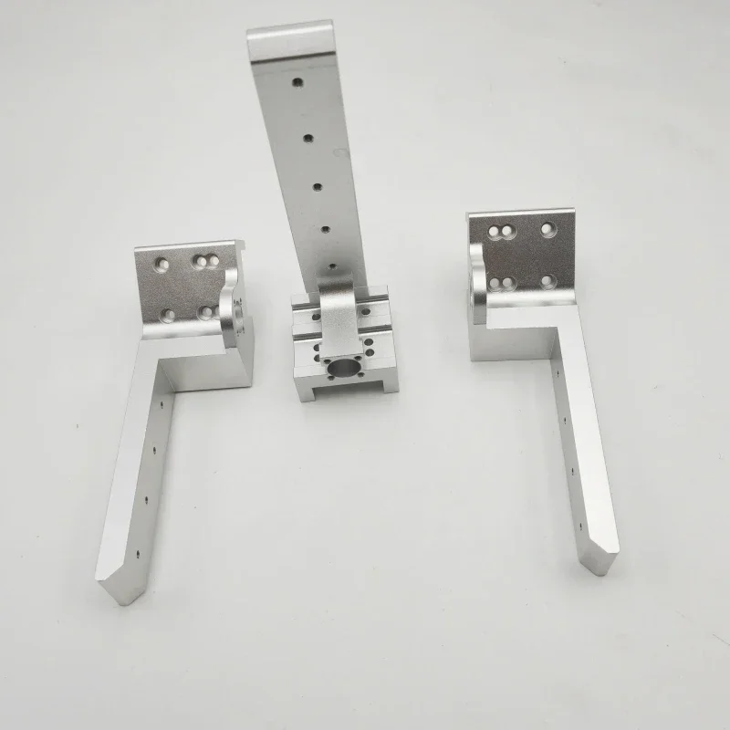 Фото Серебристый Mercury Zero G Ender5 Pro Plus Hydra, алюминий, обработанный на станке с ЧПУ, ось Z, левый/правый задний рычаг, мини-бак, комплект №3