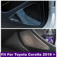 inner car door stereo speaker audio sound loudspeaker cover trim for toyota corolla e210 2019 2022 interior accessories panel