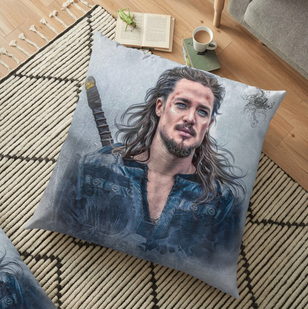 

The Last Kingdom Uhtred Printed Pillowcase Sofa Car Soft Cushion Cover Case Home Decor Accessories