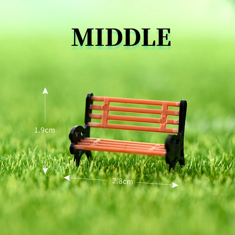 

1 шт. миниатюрные скамейки, табуреты, микропейзажи, стул из смолы, поделки, суккуленты, бонсай, кукольный дом, парковый стул, фигурки, домашний декор, новый