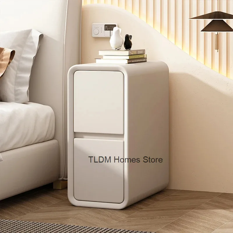 Простая минималистичная тумбочка современная скандинавская модная итальянская