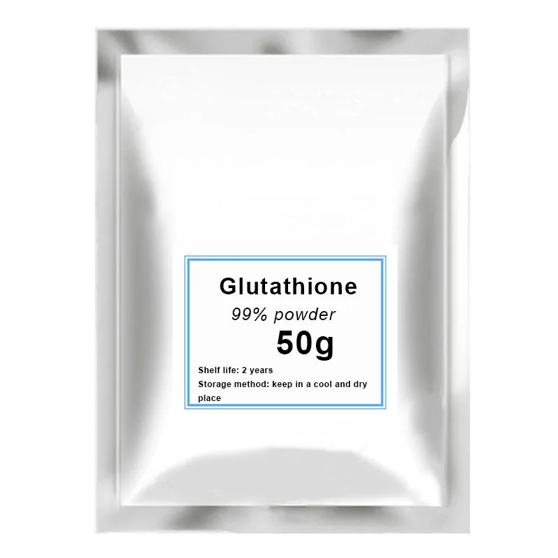 

50g-500g High Quality 99.8% Glutathione Powder (GSH) skin whitening cosmetic Anti-Aging freckle removing restraining melanin