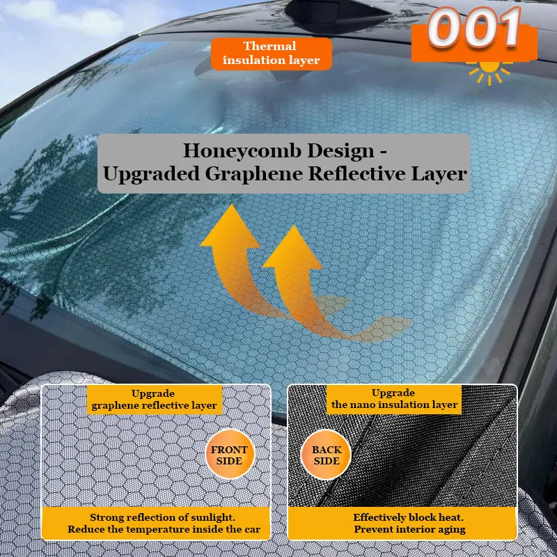 Для ZEEKR 001 2021-2025 автомобильный солнцезащитный козырек на окно защита от