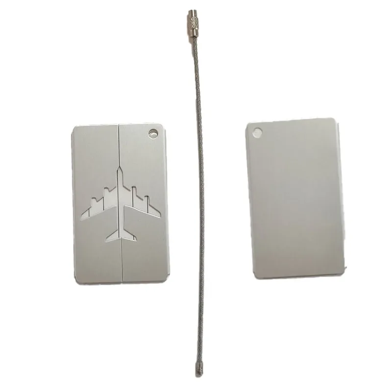 

Изготовленная на заказ бирка для багажа с бумажным именем, Дорожный чемодан, металлическая алюминиевая бирка для багажа