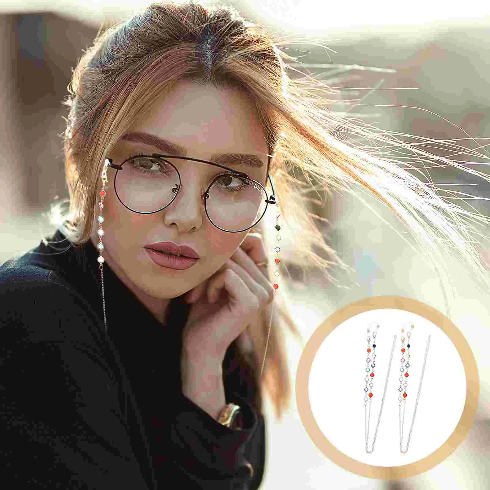 

Glasses Chain Eyeglass Lanyards Women Necklace Holder Holders Around Sunglass Eyeglasses Strap Chains