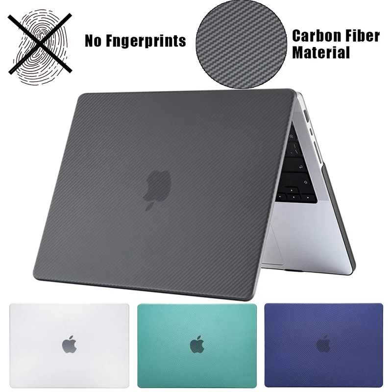 

Carbon Fiber Laptop Case accessories for MacBook Air 13 Cover for Macbook Air M2 M1 Case for Macbook Pro 13 Pro 16 Pro 14 Funda