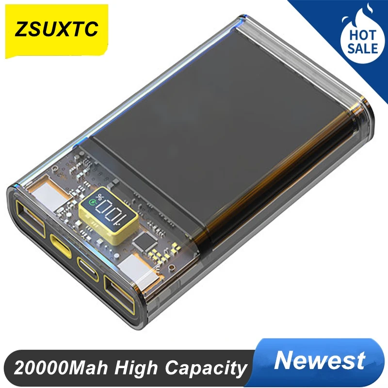 20000Mah Battery Charger Case For Xiaomi Mi 12 12X 9 10 Pro 8 6 5 5S MIX 3 2 MIX 2S 11 Ultra Redmi Note 8 9 7 10 11 Power Bank