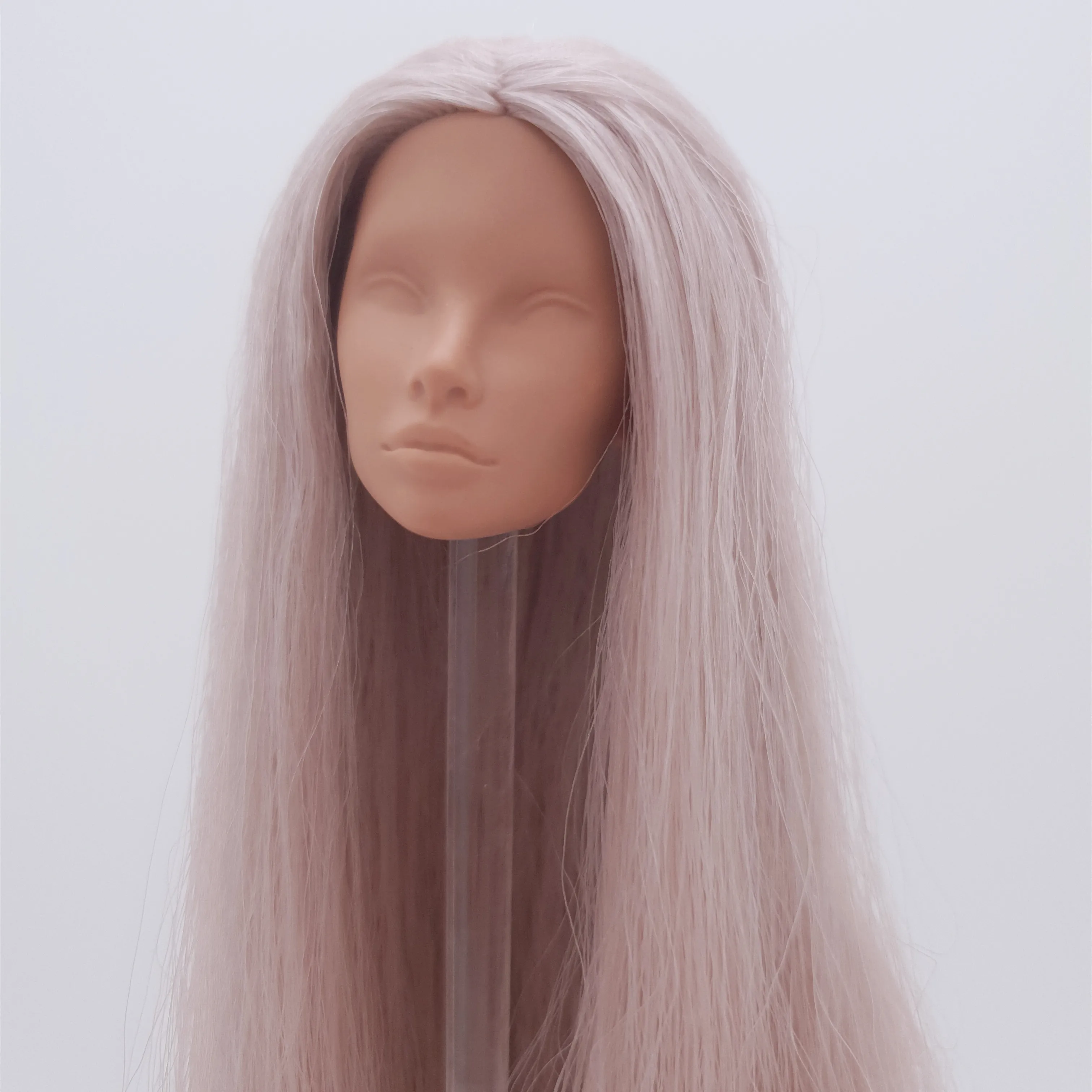 

Модные королевские волосы Rerooted Nu.face Natalia Fatale, цельнокроеное лицо, Кукольная голова