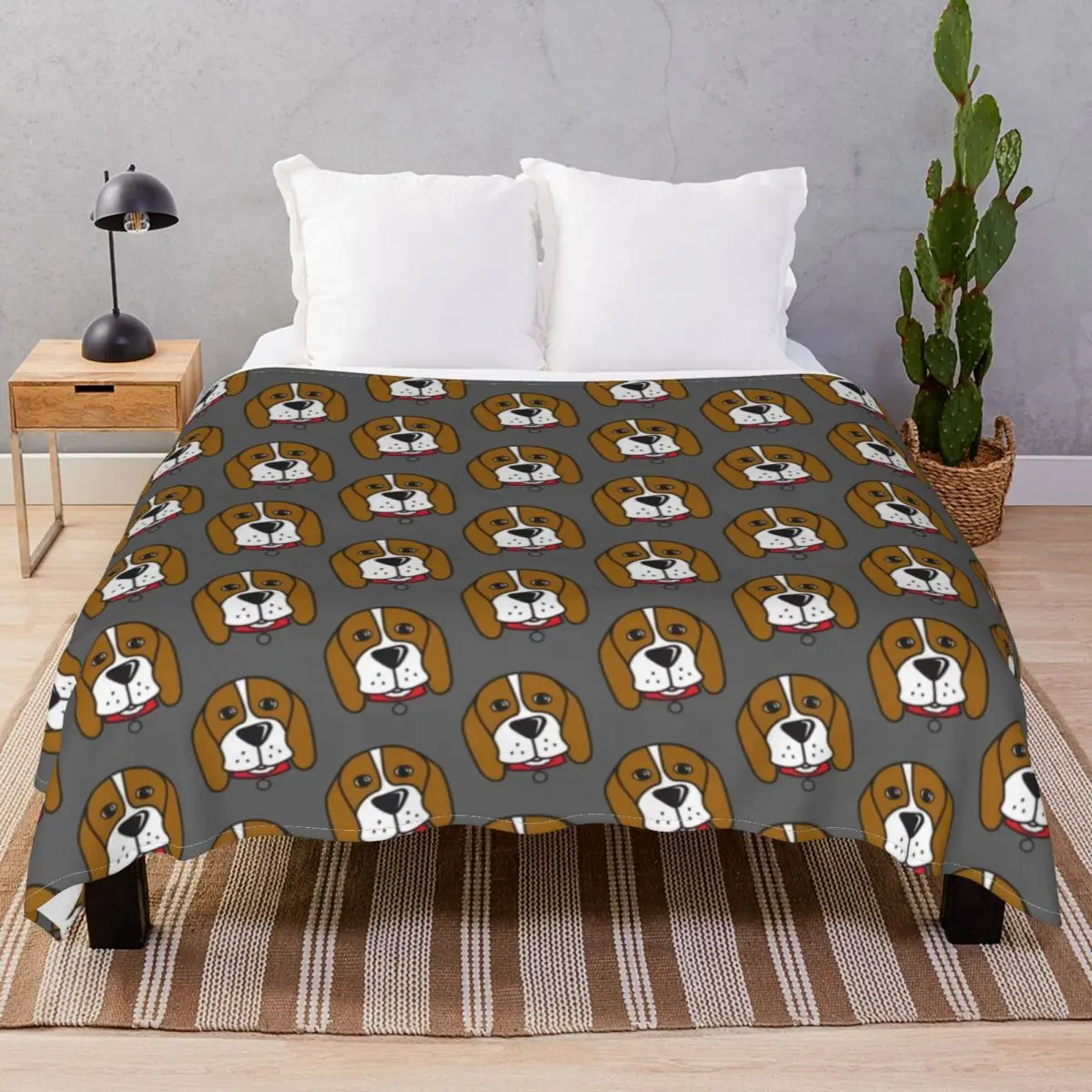 Beagle Rescue Victoria Merch Blanket Flannel Spring Autumn Soft Throw Blankets for Bedding Home Couch Camp Cinema