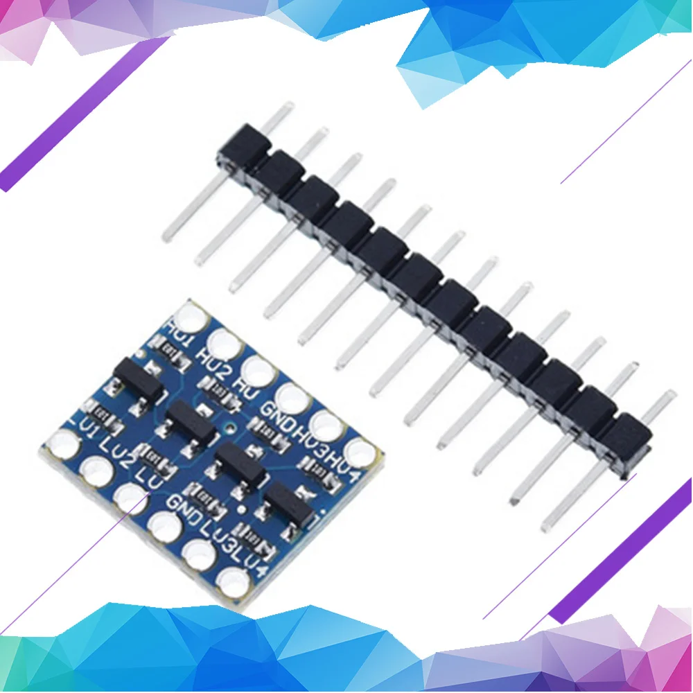 

10Pcs/Lot 4 Channel IIC I2C Logic Level Converter Bi-Directional Module 5V to 3.3V for Arduino