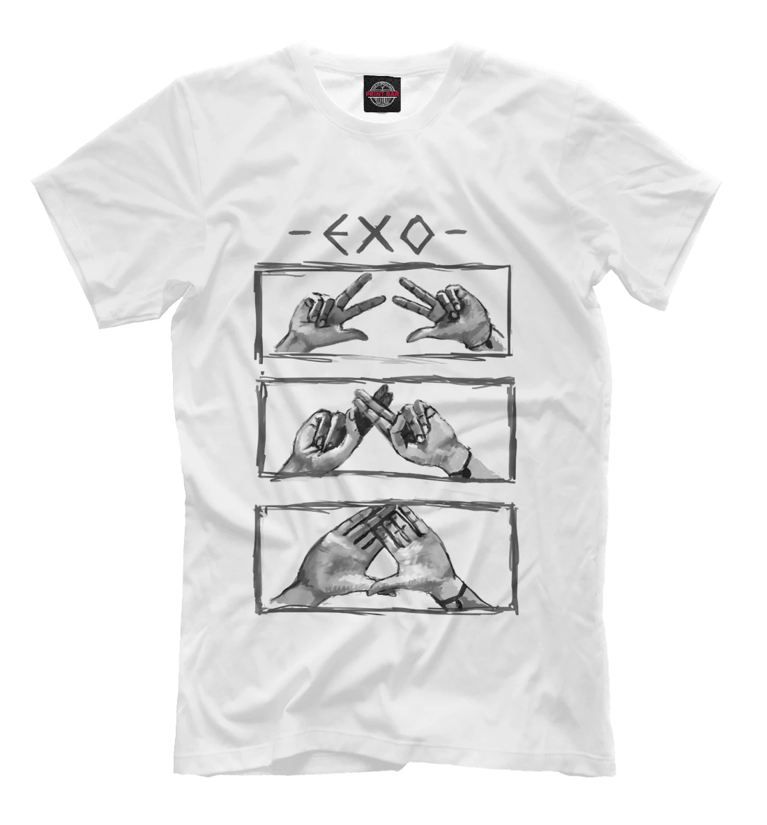 Футболка EXO K-Pop