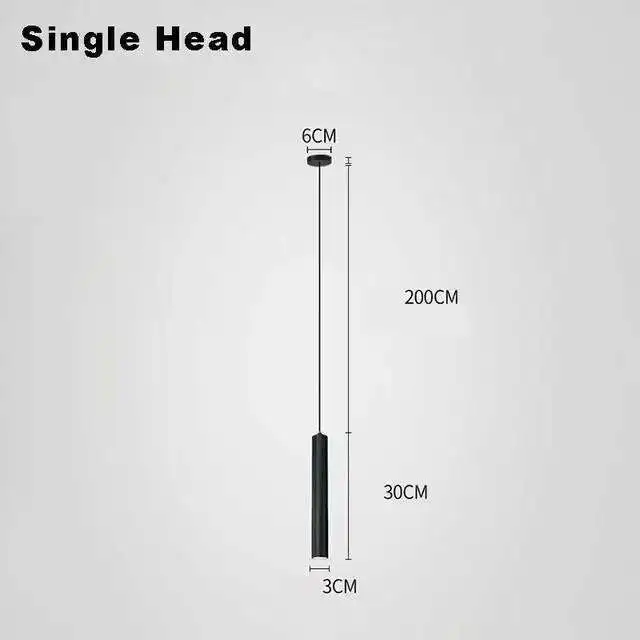 

Подвесная люстра QIYIMEI чёрная