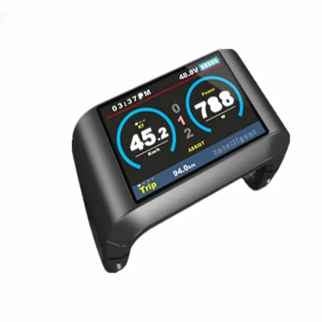 

Водонепроницаемый Электрический велосипедный счетчик 72 в 750c ЖК цифровой экран Электрический велосипед colorfu tft дисплей для электровелосипеда