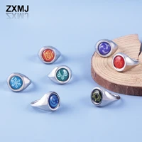 zxmj game peripheral ring genshin impact adjustable ring gods eye medal linkage genshin peripheral noel badge surrounding rings