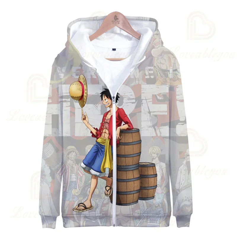 Цельная Толстовка роророноа Зоро с 3D принтом на молнии косплей толстовка