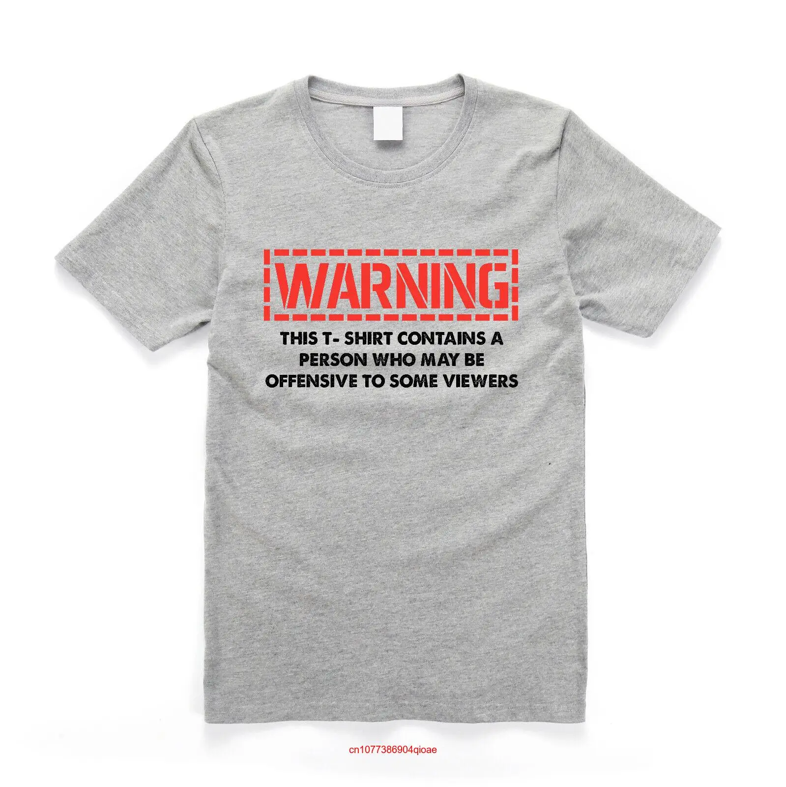 _ Эта футболка содержит агрессивного человека забавный серый длинный или