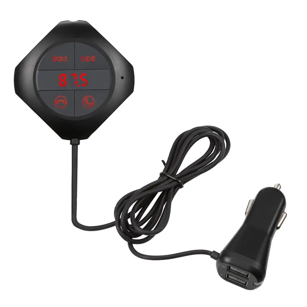 

Автомобильный комплект громкой связи Bluetooth 2,1, mp3-плеер, FM-передатчик, Aux-модулятор