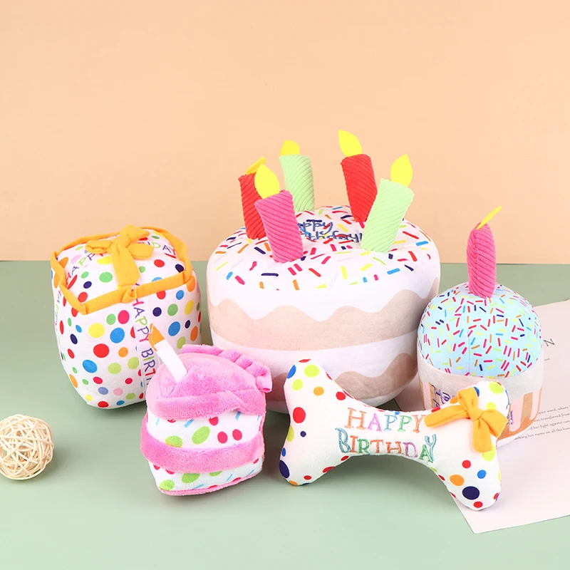 

Детская игрушка на день рождения для домашних животных