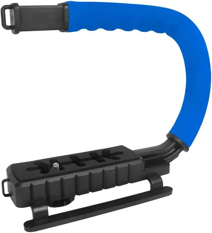 

Sturdy Red Grip & Handheld Stabilizer for Action Sport DSLR Camera Video Filming - Perfect for PRO Filmmakers.