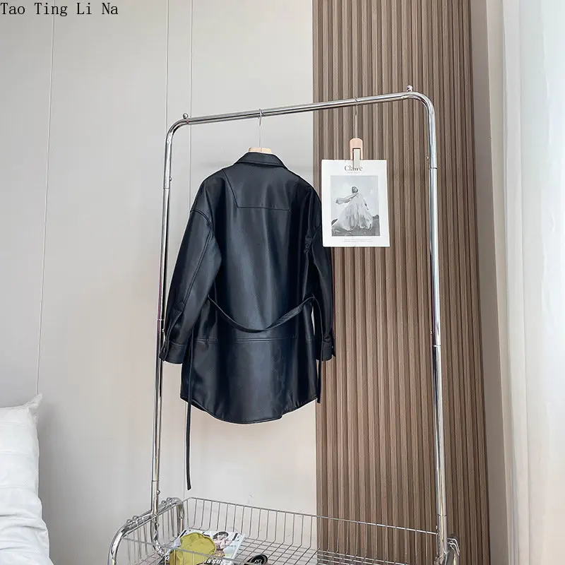 2023 Women New Genuine Silhouette Sheep Leather Jacket W8