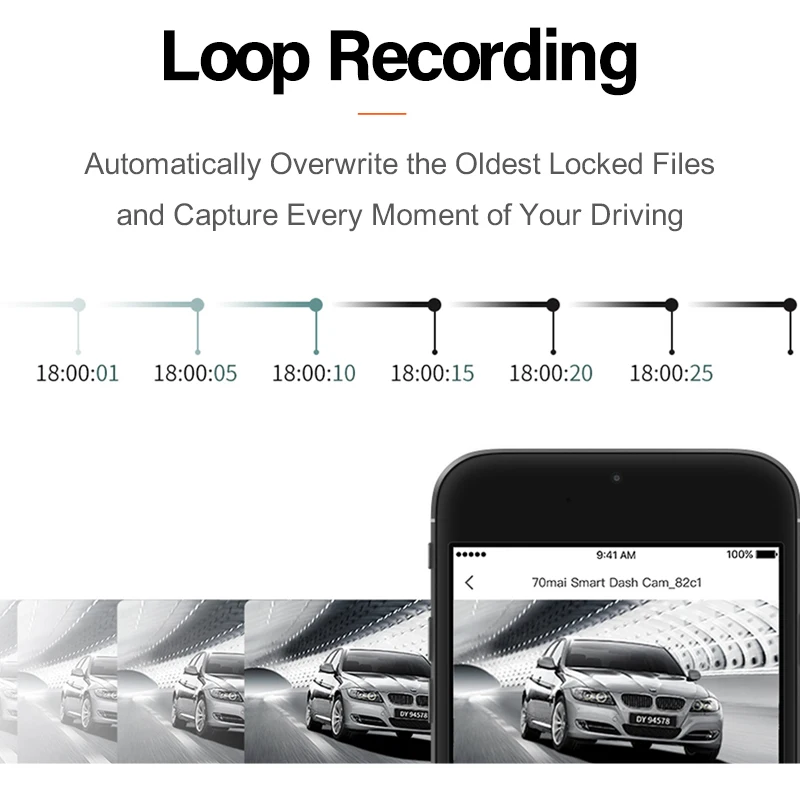 70mai Умная автомобильная камера 1S Диктофон с английским голосовым управлением 70 mai камера для автомобиля 1080P 130FOV Wifi DVR рекордер автоматически включается.