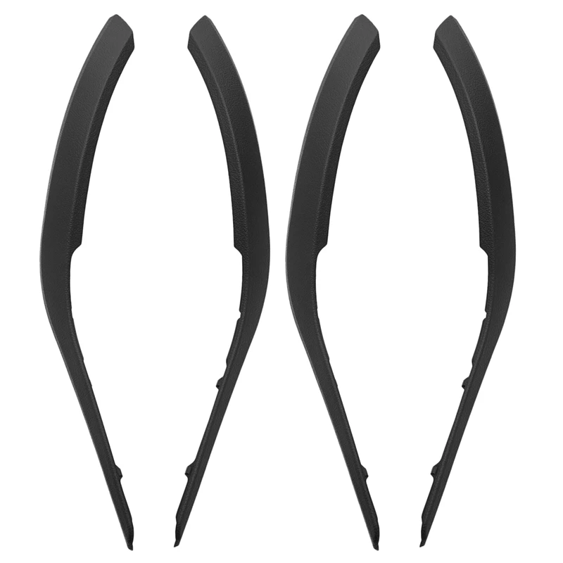 

4X Car Left/Right Inner Door Handle Cover For Bmw X1 E84 2010-2016 Black