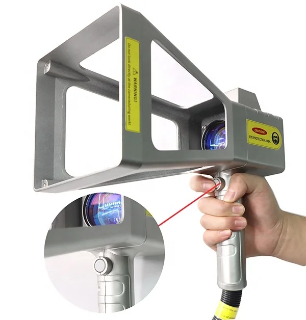 Небольшая портативная гравировка с длительным сроком службы 50 Вт волоконная