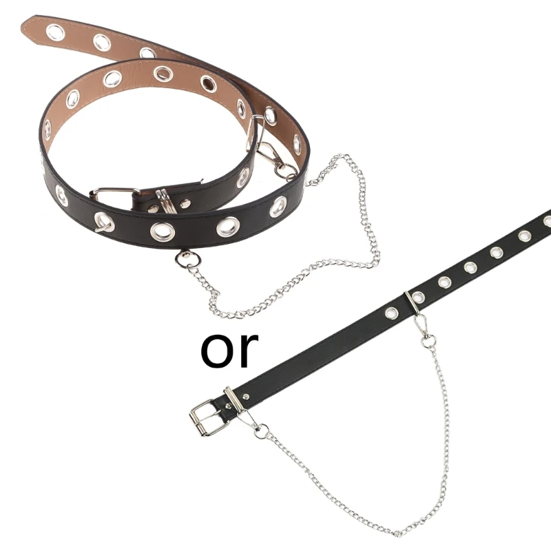 

Pant Chain Belt Shaping Girdle Buckle Circle Belts Casual Jeans Belt For Women Dress Decorative Belt All-match Skirt