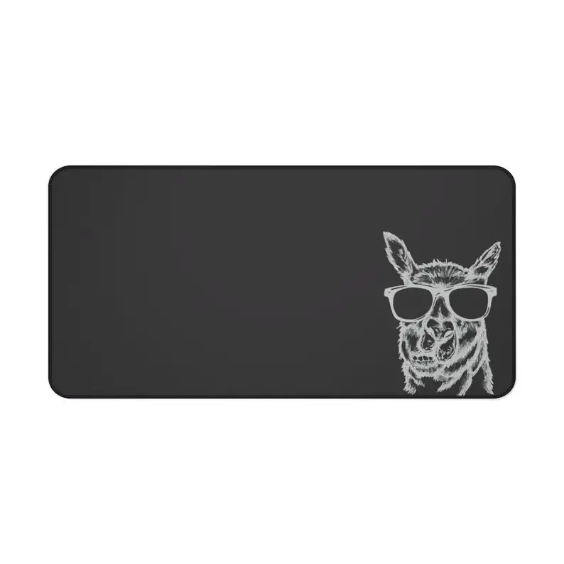 

Premium Llama Large Mouse Pad | Extra Large Desk Mat | Llama Lover | Llama Gift | Hipster | Llama Mom | Office Decor | Work From
