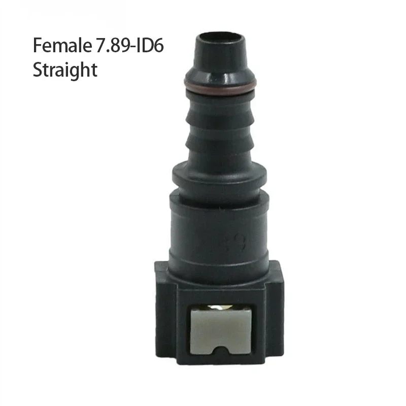 

Автомобильный топливный шланг, соединитель ID6 7,89 9,89 ID10 11,80, нейлоновый резиновый масляный соединитель, автомобильный топливный быстроразъемный соединитель, линейный шланг, детали