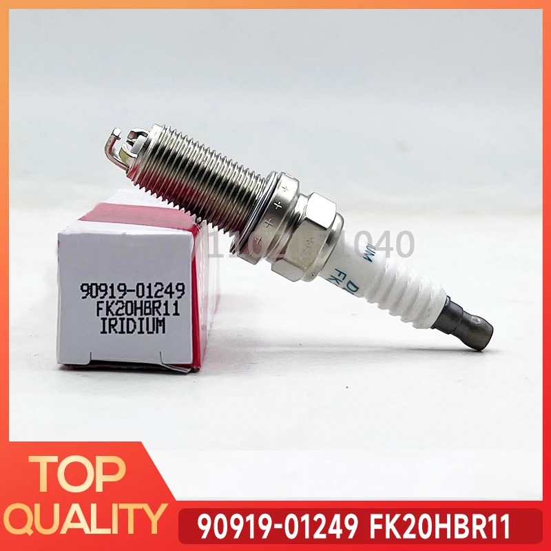 

6pcs 90919-01249 FK20HBR11 Dual Iridium Spark Plug for Lexus GS IS LS RC300 RC350 for Toyota CROWN AURION MARK X
