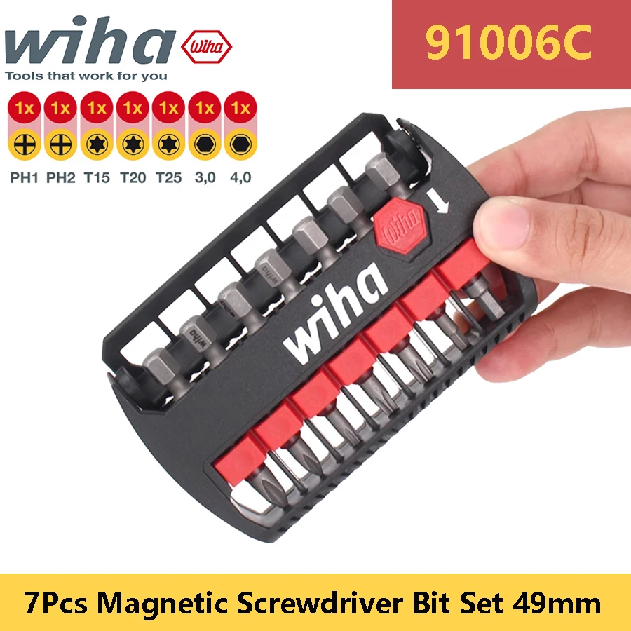 Набор магнитных отверток WIHA 91006C