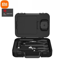 xiaomi miiiw 16pcs diy tool kit toolbox general household hand tool with screwdriver wrench hammer plier knife repair tools