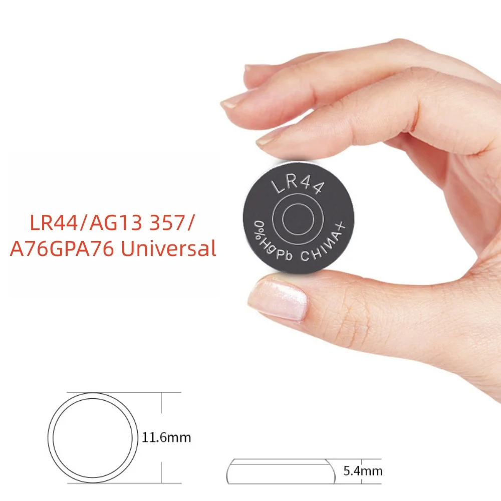 Батарейки Doublepow LR44 AG13 1.5V (щелочные, кнопочные, тип L1154F SR44 A76) для часов, игрушек, калькуляторов, слуховых аппаратов, 2-50 шт. (art.: 3920d97f993fe) - 3920d97f993fe