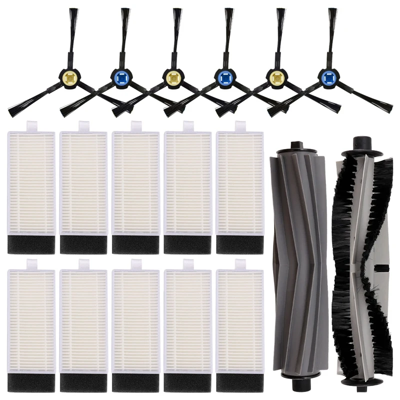 HEPA Filter For ILIFE T20s Robot Vacuum Roller Side Brush Cleaner Replacement Spare Parts
